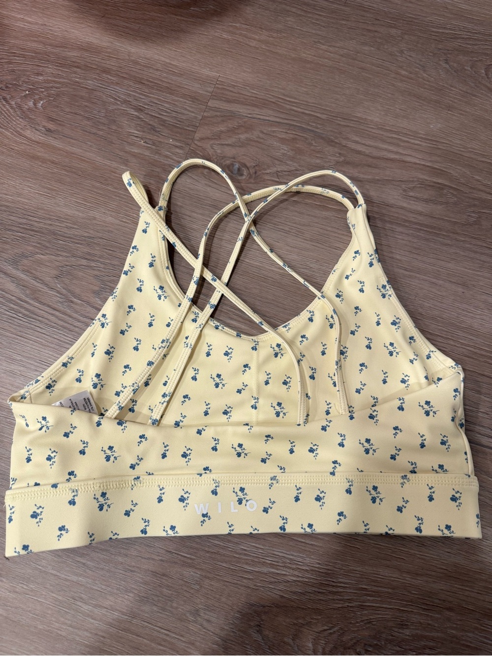 WILO Yellow Floral Athletic Set - Picture 6 of 6